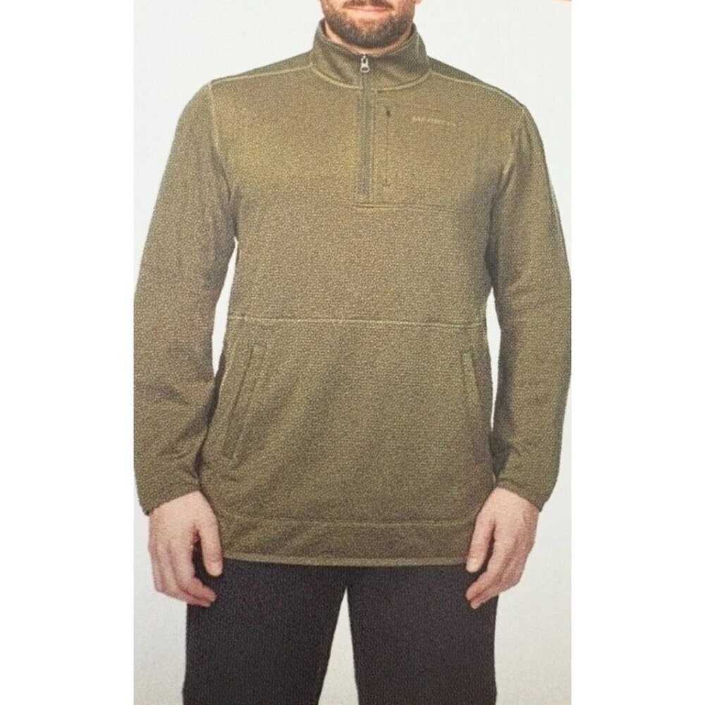 NEW Merrell Men's S Green Half-Zip Pullover Outdoor Sweatshirt  G1820